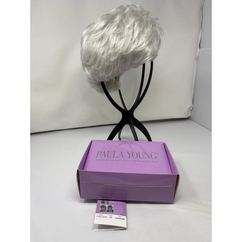 Paula Young Color #60 Average Silver Gray Wig